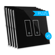 Kit mit 5 E2 PLUS WiFi-Schaltern - für Licht und Tore, einfache Hausautomation für Ihr Zuhause